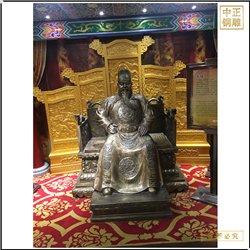 純銅朱棣雕塑鑄造價(jià)格 