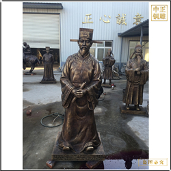 鑄銅人物戶(hù)外雕塑